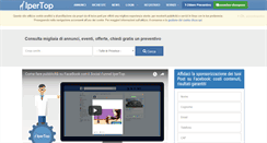 Desktop Screenshot of ipertop.it