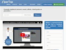 Tablet Screenshot of ipertop.it